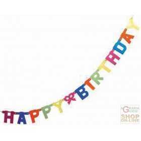 FACKELMANN GARLAND HAPPY BIRTHDAY ART. 50120