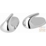 FACKELMANN SET 3 GANCI ADESIVI CROMATI 4 CM ART. 20730 
