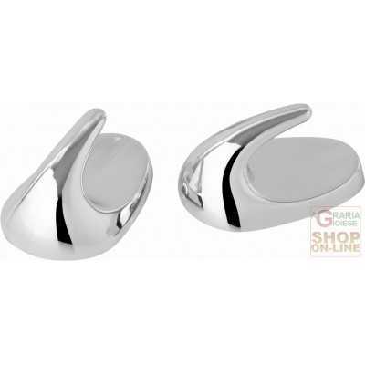 FACKELMANN SET 3 CHROME ADHESIVE HOOKS 4 CM ART. 20730