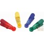 FACKELMANN SET OF 4 MULTICOLORED MAGNETIC BAG CLOSING CLIPS