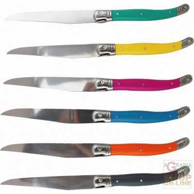 FACKELMANN SET 6 COLTELLI PER CARNE DESIGN E QUALITA LAMA