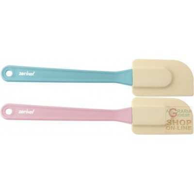 FACKELMANN LARGE SPATULA FOR DESSERTS IN SILICONE WITH HANDLE