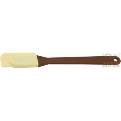 FACKELMANN SMALL SPATULA FOR DESSERTS IN SILICONE WITH HANDLE