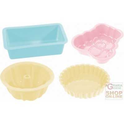 FACKELMANN SILICONE STENCILS ASSORTED SHAPES TEDDY BEAR