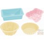 FACKELMANN SILICONE STENCILS ASSORTED SHAPES TEDDY BEAR