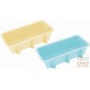 FACKELMANN SILICONE PLUMCAKE MOLD COLORS: CREAM & LIGHT BLUE