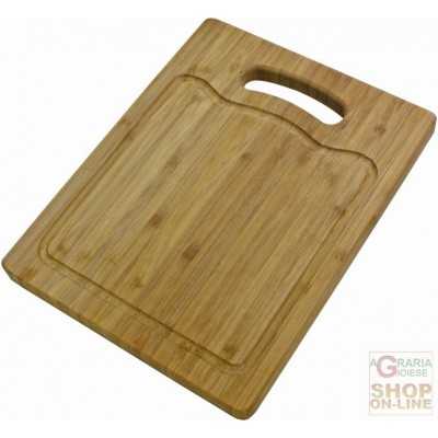 FACKELMANN BAMBOO CUTTING BOARD 20 BY 25.5 X 2 CM. ART. 31791