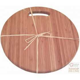 FACKELMANN BAMBOO CUTTING BOARD Ø 25 FOR 1.9 CM. ART. 31775