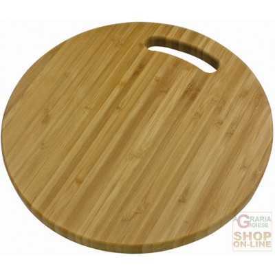 FACKELMANN BAMBOO CUTTING BOARD Ø 28 FOR 1.9 CM. ART. 31776