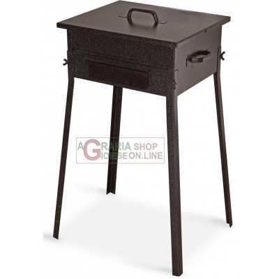 CHARCOAL BARBECUE FURNACE TAORMINA MODEL CM. 30x35x66h.