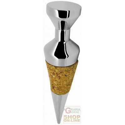 FACKELMANN CAP IN STEEL AND CORK FOR BOTTLES ART. 49404