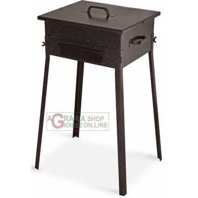 CHARCOAL BARBECUE FURNACE TAORMINA MODEL CM. 35x45x66h.