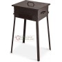 CHARCOAL BARBECUE FURNACE TAORMINA MODEL CM. 35x45x66h.