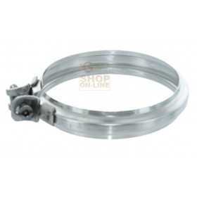 AISI 304 STAINLESS STEEL JUNCTION CLAMP FOR STOVE PIPE CM. 8