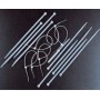 BLACK NYLON CABLE TIES MM. 2,5 X 98 PCS. 100