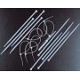 FASCETTE DI CABLAGGIO NYLON NERE MM. 7,5 X 540 PZ. 100 