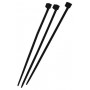 FASCETTE DI CABLAGGIO NYLON NERO MM. 7,5 X 550 PZ. 100 