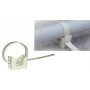 NYLON CLAMPS WITH BASE FOR PIPES DIAM. 16-32 PCS. 100