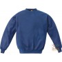 CREW NECK SWEATSHIRT 100% POLYESTER 300 GR MQ BLUE COLOR TG ML