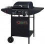 GAS BARBECUE WITH LAVA STONE WITH STOVE ER8203C