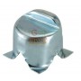 FERMACANCELLO IN ACCIAIO ZINCATO mm 103x103 