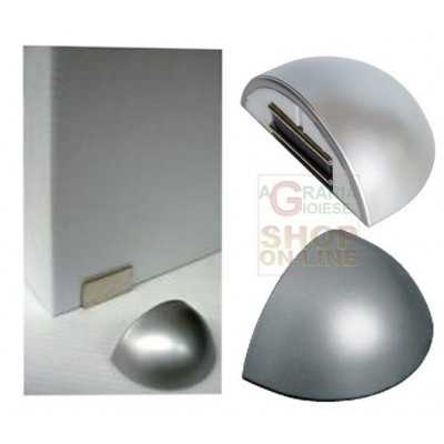 MAGNETIC DOOR STOP IN RESIN WITH DOUBLE-SIDED AP123 CHERRY