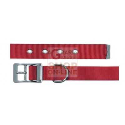 FERPLAST COLLAR FOR DOGS PERFORATED COLOR RED CF15-35