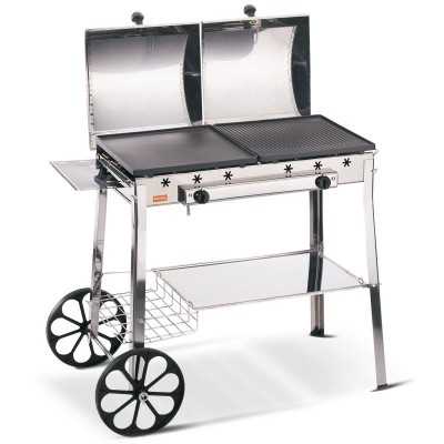 FERRABOLI GAS BARBECUE STEREO MODEL INOX cm 98x55x86h.