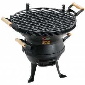 BARBECUE LAMPO CARBON PORTABLE CAST IRON PRACTICAL