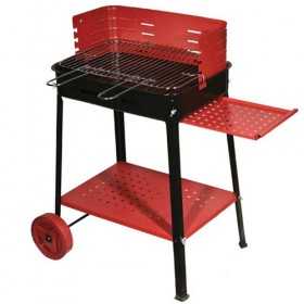 WOOD BARBECUE WITH WHEELS CM. 50X35X80H MOD. 503
