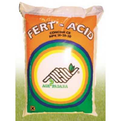 FERT-ACID fertilizer for fertigation NPK 20.20.20 with