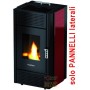 SIDE PANELS FOR FREEPOINT-CADEL STOVE MOD. PRETTY RED ENAMEL
