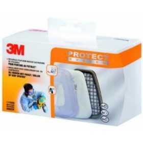 3M FILTER 6002-CR PACKAGE 1 PAIR OF FILTERS
