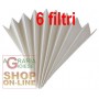 PAPER FILTER FOR FOLDED WINE OF 40 CM. 100 (6 pcs pack)