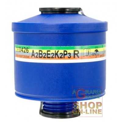 FILTER FOR MASK SPASCIANI TR 82 ART. 203 A2 B2 E2 K2 P3 R EN