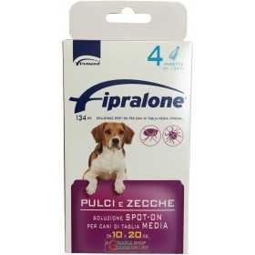 Fipralone antiparassitario pulci e zecche spot-on cane 10 - 20