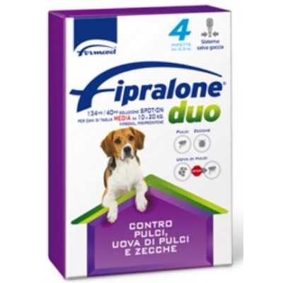 FIPRALONE DUO SPOT ON GATTO ANTIPARASSITARIO PER CANI MEDIA