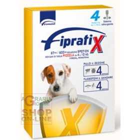 FIPRATIX SPOT-ONE PESTICIDE FOR SMALL SIZE DOGS FROM KG. 4 TO