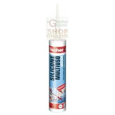 UNIVERSAL TRANSPARENT ACETIC SILICONE FISCHER ML. 280