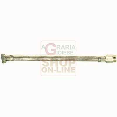 STAINLESS STEEL FLEXIBLE FITTING MALE 1/2 FEMALE 1/2 CM. 25