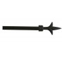 IRON CURTAIN STICK ANTHRACITE KIT LANCE POINT CM. 180