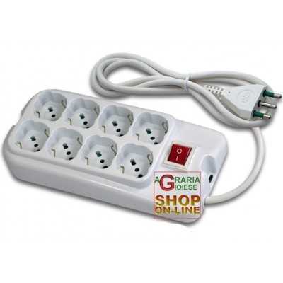 FME ART.40.340 MULTIPLE 8 PLACES SCHUKO