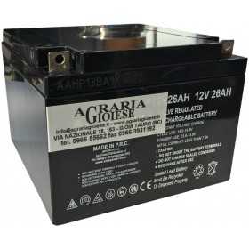 RECHARGEABLE SEALED LEAD BATTERY FG22703 12V 26Ah VRLA AGM