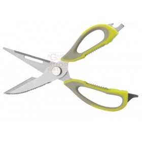 Multipurpose stainless steel kitchen scissors cm. 23