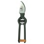 Forbici da vigna manici bruniti con chiusura in cuoio cm. 23 