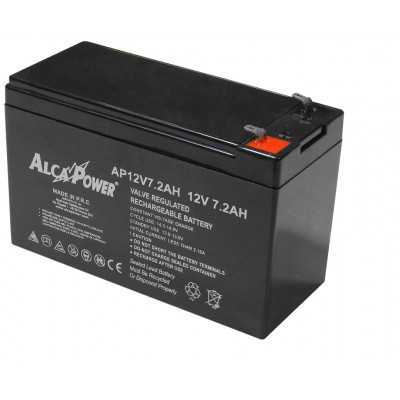 HERMETIC RECHARGEABLE LEAD BATTERY FOR BURGLAR ALARM PUMPS