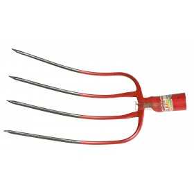 HIGH QUALITY FORGED STEEL FORK WITH 4 TEETH AUSTRIA MODEL