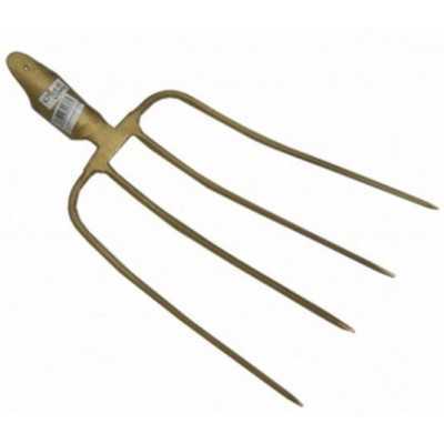 AUSTRIA STEEL FORK WITH FOUR TEETH COLOR GOLD