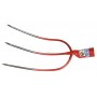 FORCA IN ACCIAIO FORGIATGO A 3 DENTI MOD. AUSTRIA 