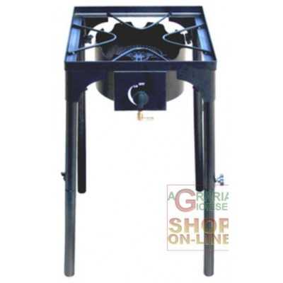FORNELLO DA ESTERNO A GAS GPL KW. 4,5 CM. 40 X 40 X 72 H. 